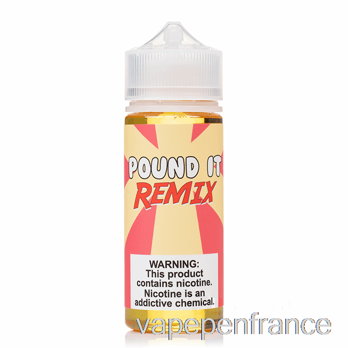 Pound It Remix - Food Fighter - Stylo Vape 120 Ml 6 Mg